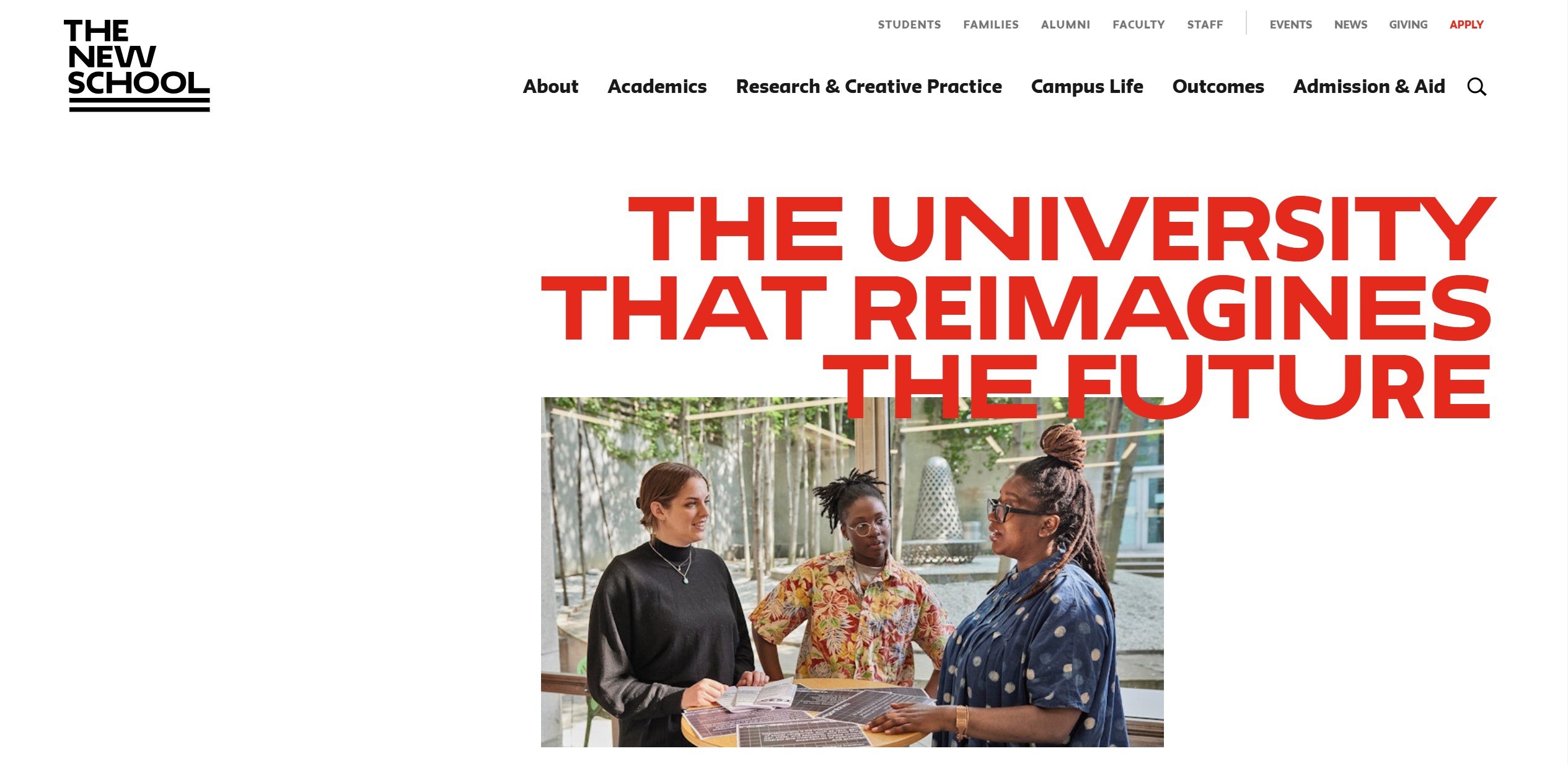 Newschool libraries website
